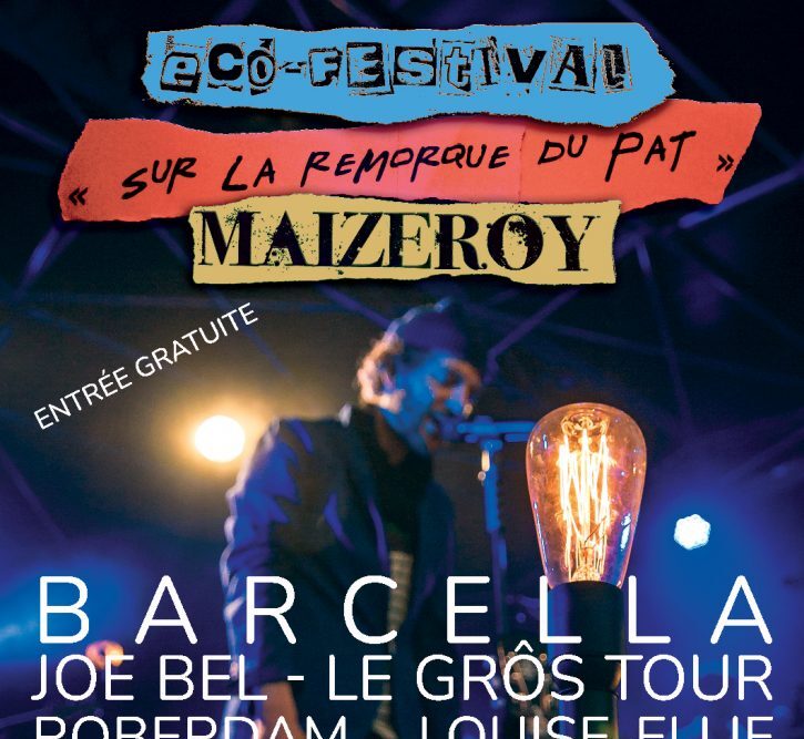 Affiche 2022 du festival" Sur la Remorque Du Pat"